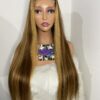 image00001 Virgin Human Hair Silky Straight Highlights 30 Inches Wig