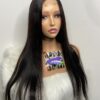 image00001 Virgin Human Hair Silky Straight 26 Inches Wig