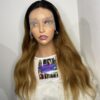 image00001 Virgin Human Hair Silky Straight Ombré Tfrontal Wig
