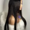 image00002 Virgin Human Hair Silky Straight 26 Inches Wig