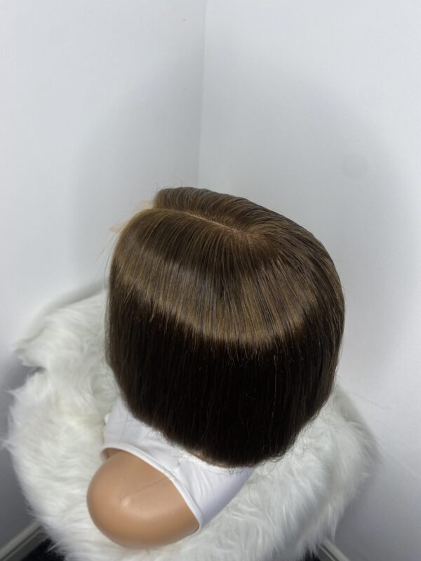 image00002 Raw Vietnamese Human Hair Bonestraight Bob SDD 10 Inches Wig