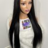 image00003 Virgin Human Hair Silky Straight 32 Inches Wig
