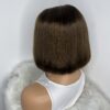 image00003 Raw Vietnamese Human Hair Bonestraight Bob SDD 10 Inches Wig