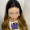 image00004 Virgin Human Hair Silky Straight Ombré Tfrontal Wig