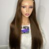 image00006 Virgin Human Hair Silky Straight 28 Inches Wig