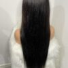 image00006 Virgin Human Hair Silky Straight 26 Inches Wig