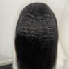 image00006 Kinky Straight Virgin Human Hair 22 Inches Wig