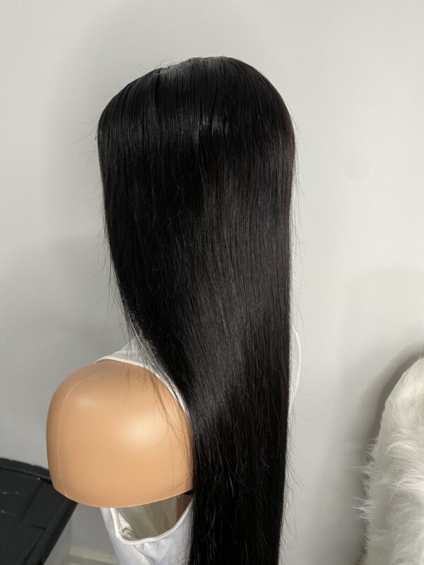 image00008 Virgin Human Hair Silky Straight 32 Inches Wig