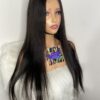 image00008 Virgin Human Hair Silky Straight 26 Inches Wig