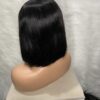 Double Drawn Virgin Human Hair Straight Bob Wig