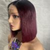 image00015 Burgundy Virgin Human Hair Straight Bob Double Drawn Wig