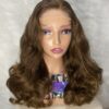 image00015 SDD Brown Virgin Human Hair Bouncy 20 Inches Wig