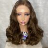 image00016 SDD Brown Virgin Human Hair Bouncy 20 Inches Wig
