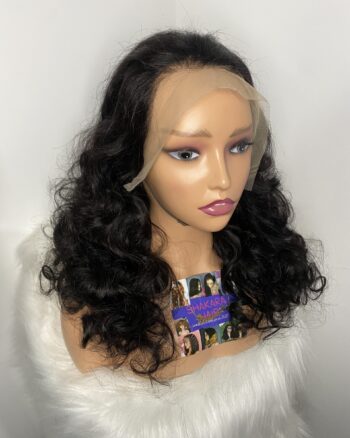 image00023 SDD Virgin Human Hair Bouncy 13x4 Frontal Wig
