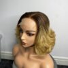 Raw Vietnamese Human Hair SDD Bouncy Wig (Blonde with Dark Roots