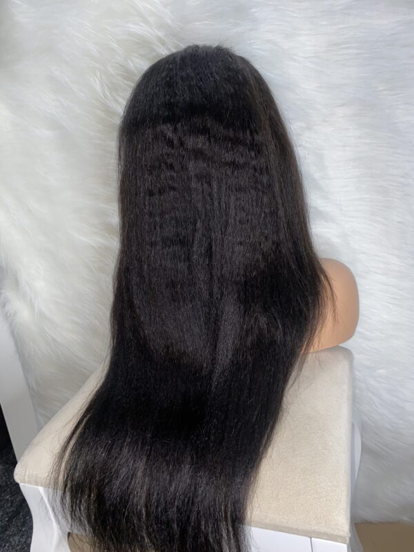 image00219 Kinky Straight Virgin Human Hair 30 Inches Wig