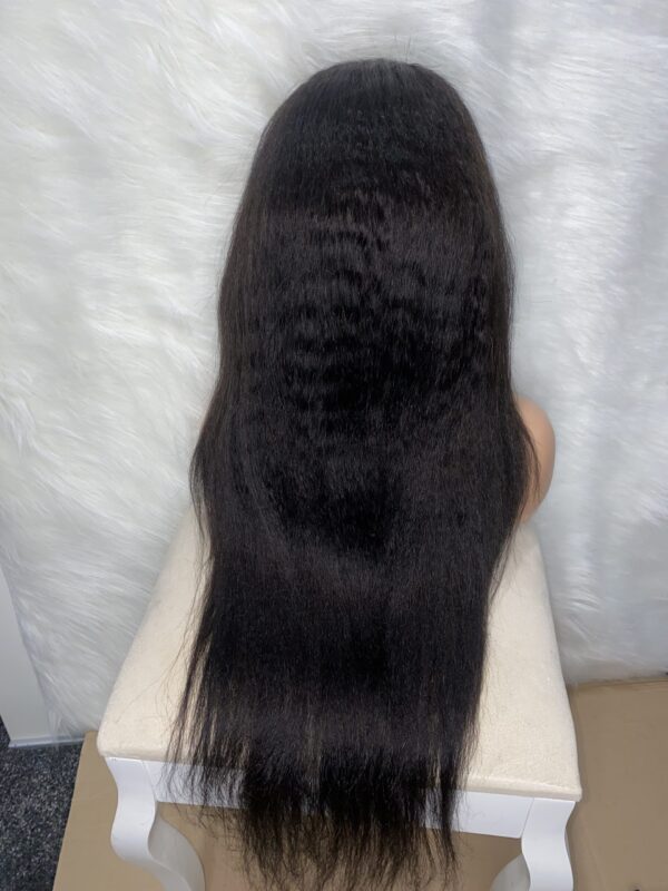 image00220 Kinky Straight Virgin Human Hair 30 Inches Wig