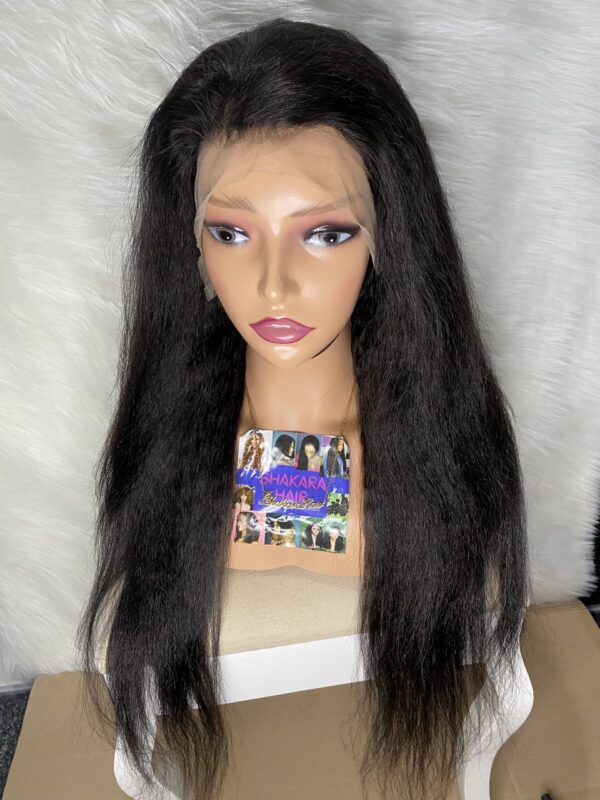 image00222 Kinky Straight Virgin Human Hair 30 Inches Wig