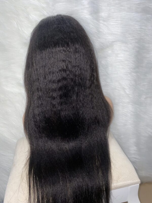 image00223 Kinky Straight Virgin Human Hair 30 Inches Wig