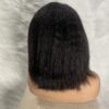 image00329 Kinky Straight Virgin Human Hair Straight 14 Inches Wig