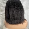 image00331 Kinky Straight Virgin Human Hair Straight 14 Inches Wig