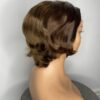 image01587 Brown Human Hair Pixie Cut Wig