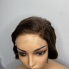 image01588 Brown Human Hair Pixie Cut Wig