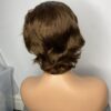 image01589 Brown Human Hair Pixie Cut Wig