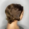 image01590 Brown Human Hair Pixie Cut Wig