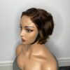 image01592 Brown Human Hair Pixie Cut Wig