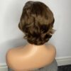 image01593 Brown Human Hair Pixie Cut Wig
