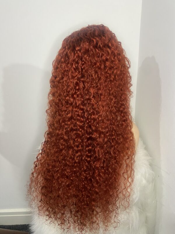 image00002 Virgin Human Hair Water Curly Wig (13×4 Lace Frontal)