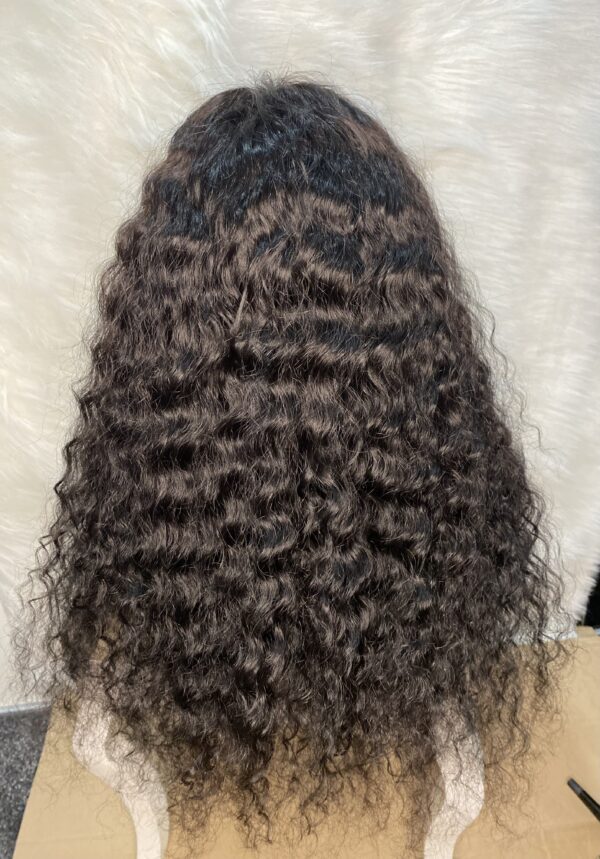 image00003 Virgin human hair deep wave wig