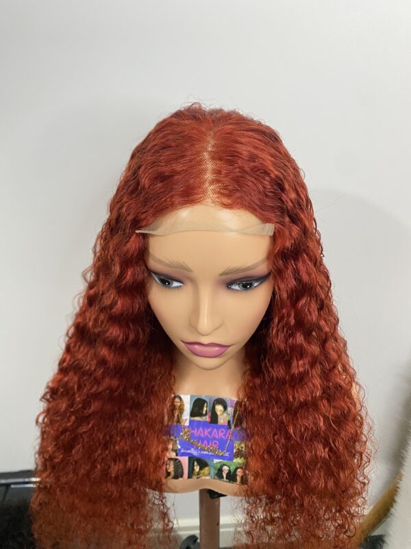 image00004 Virgin Human Hair Water Curly Wig (4x4 Lace Frontal)