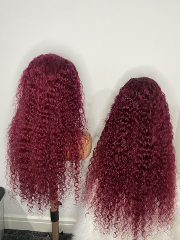 image00004 Virgin human Hair Water Curly Wig (13x4 Lace Frontal)
