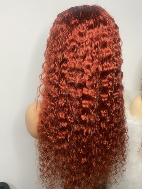 image00005 Virgin Human Hair Water Curly Wig (4x4 Lace Frontal)
