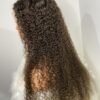 image00005 Brown Virgin Human Hair Deep Curls lace frontal Wig