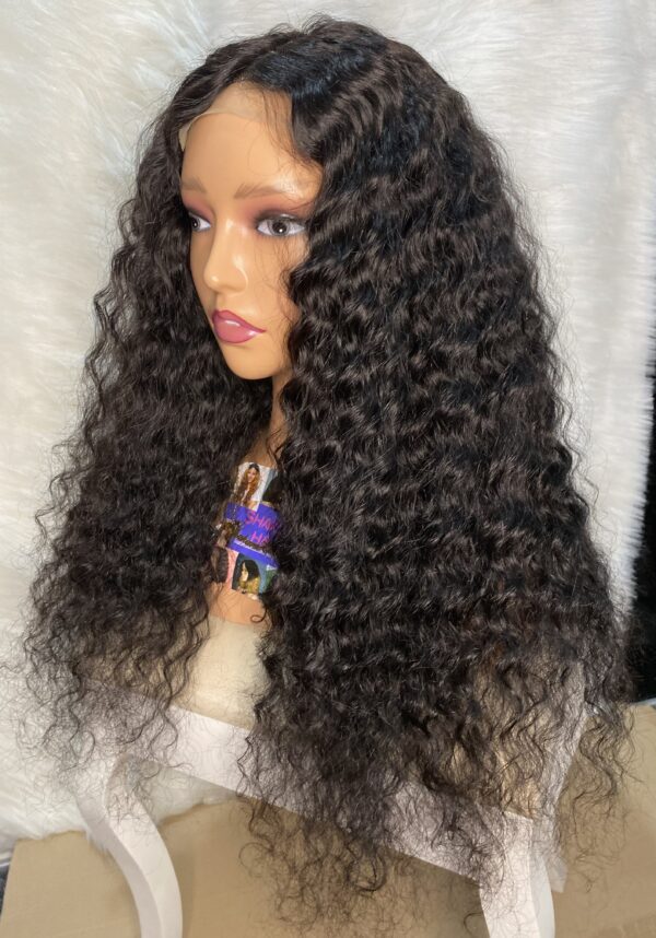 image00005 Virgin human hair deep wave wig