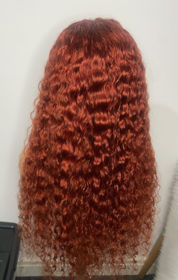 image00006 Virgin Human Hair Water Curly Wig (4x4 Lace Frontal)