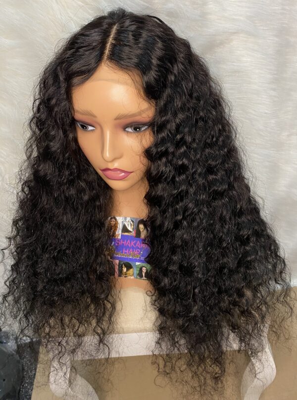 image00006 Virgin human hair deep wave wig