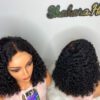 16 Inches SDD Virgin Human Hair Pixie Curly Wig