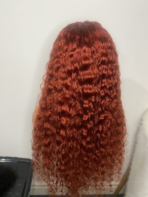 image00007 Virgin Human Hair Water Curly Wig (4x4 Lace Frontal)