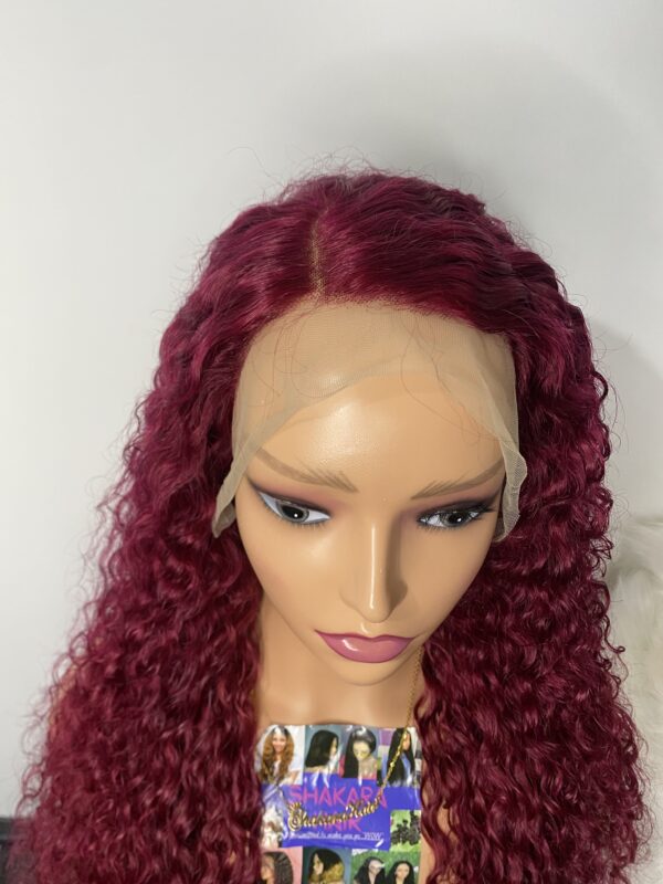 image00007 Virgin human Hair Water Curly Wig (13x4 Lace Frontal)