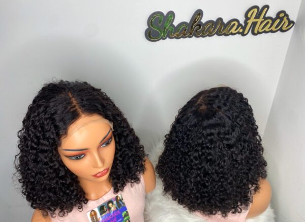 image00007 16 Inches SDD Virgin Human Hair Pixie Curly Wig