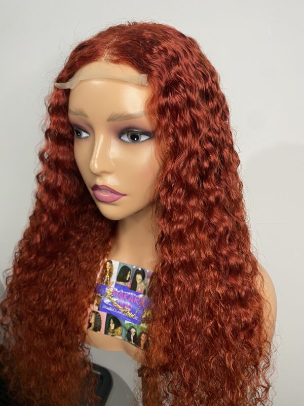 image00008 Virgin Human Hair Water Curly Wig (4x4 Lace Frontal)