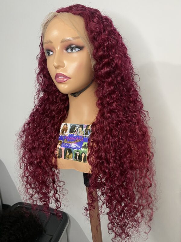 image00008 Virgin human Hair Water Curly Wig (13x4 Lace Frontal)