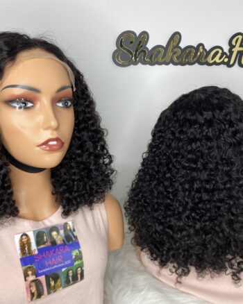 image00009 16 Inches SDD Virgin Human Hair Pixie Curly Wig