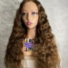 image00012 Virgin Human Hair Deep Wavy Wig