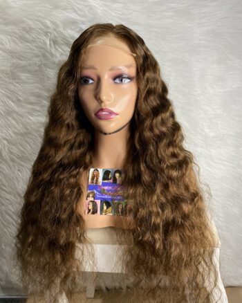 Virgin Human Hair Deep Wavy Wig