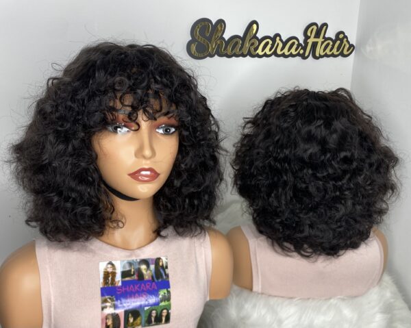 image00012 SDD Virgin Human Hair Celebrity Fringe Curly Wig